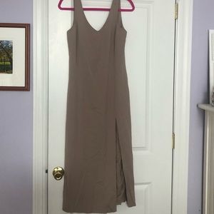 Taupe Midi Dress